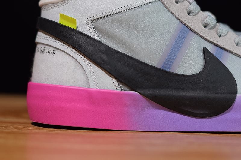 Nike Blazer Mid Off-White Wolf Grey Serena Queen Nike Blazer Mid Off-White Wolf Grey Serena Queen