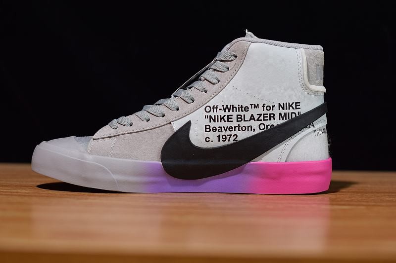 Nike Blazer Mid Off-White Wolf Grey Serena Queen Nike Blazer Mid Off-White Wolf Grey Serena Queen