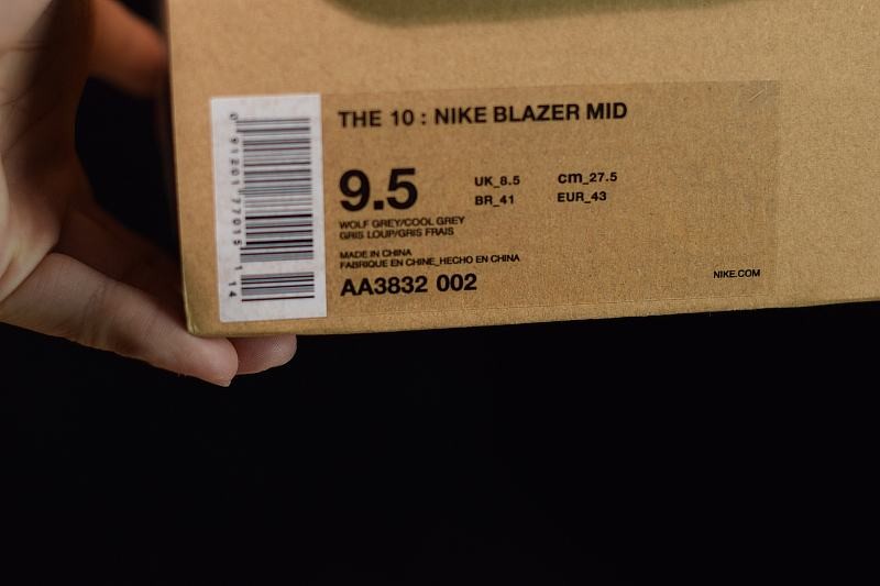 Nike Blazer Mid Off-White Wolf Grey Serena Queen Nike Blazer Mid Off-White Wolf Grey Serena Queen