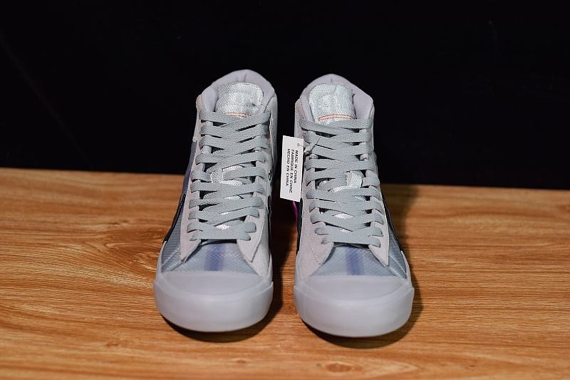 Nike Blazer Mid Off-White Wolf Grey Serena Queen Nike Blazer Mid Off-White Wolf Grey Serena Queen