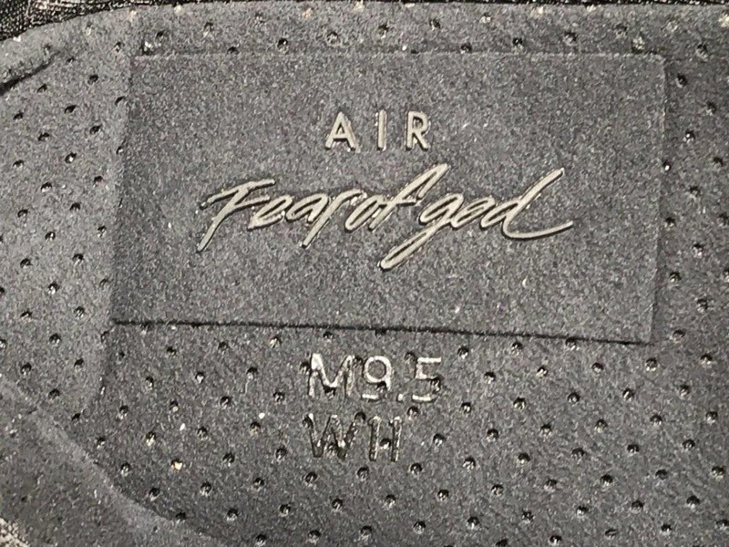Nike Air Fear Of God 1 SA Black Nike Air Fear Of God 1 SA Black