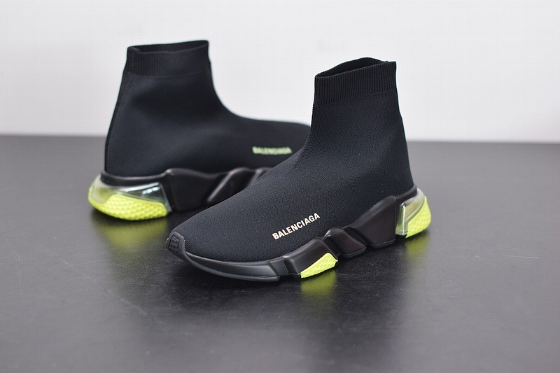 Balenciaga Speed Trainers Clearsole Yellow Fluo Balenciaga Speed Trainers Clearsole Yellow Fluo