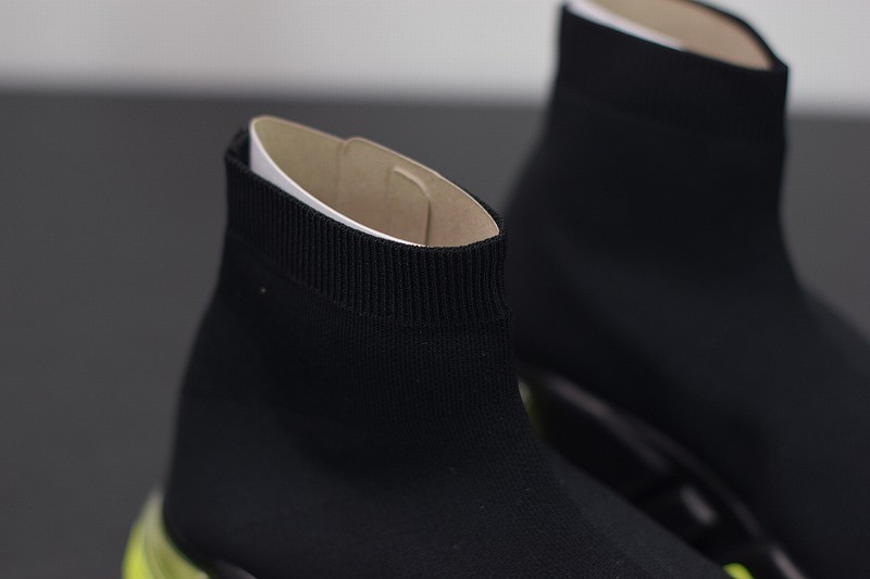 Balenciaga Speed Trainers Clearsole Yellow Fluo Balenciaga Speed Trainers Clearsole Yellow Fluo