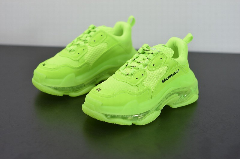 Balenciaga Triple S Clearsole Fluo Yellow Balenciaga Triple S Clearsole Fluo Yellow