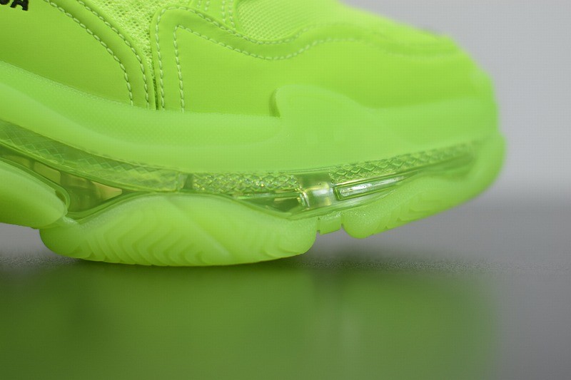 Balenciaga Triple S Clearsole Fluo Yellow Balenciaga Triple S Clearsole Fluo Yellow