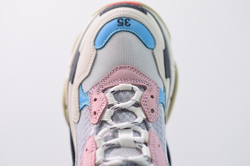 Balenciaga Triple S White Blue Balenciaga Triple S White Blue