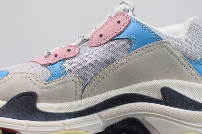 Balenciaga Triple S White Blue Balenciaga Triple S White Blue