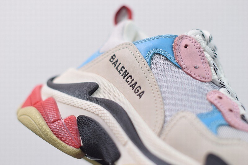 Balenciaga Triple S White Blue Balenciaga Triple S White Blue