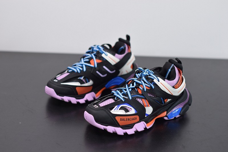 Balenciaga Track Trainers Black Orange Balenciaga Track Trainers Black Orange