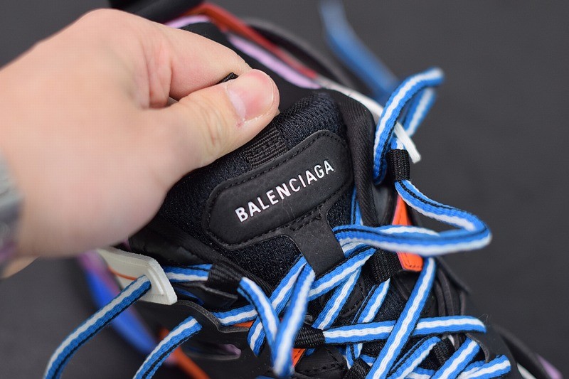 Balenciaga Track Trainers Black Orange Balenciaga Track Trainers Black Orange