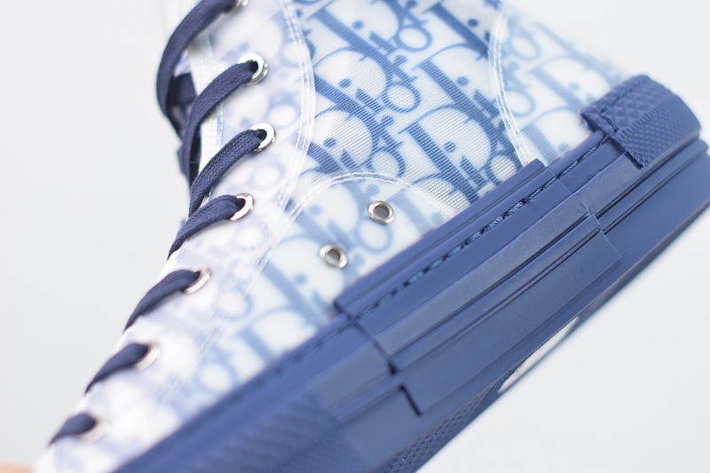Dior B23 High Top Blue Oblique Dior B23 High Top Blue Oblique