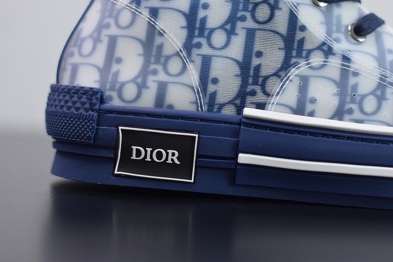 Dior B23 High Top Blue Oblique Dior B23 High Top Blue Oblique