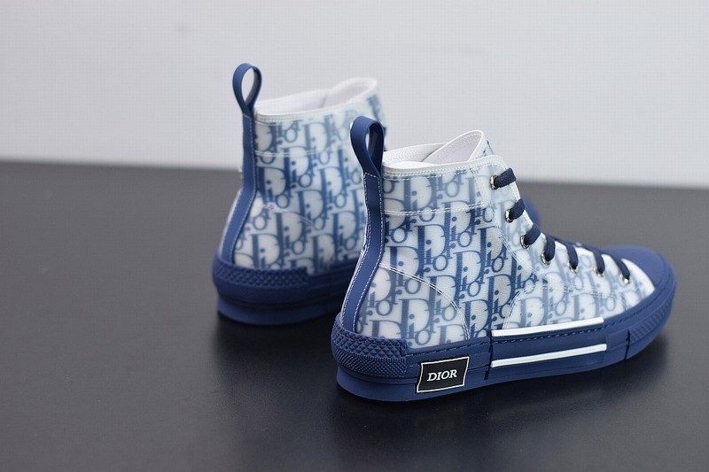 Dior B23 High Top Blue Oblique Dior B23 High Top Blue Oblique
