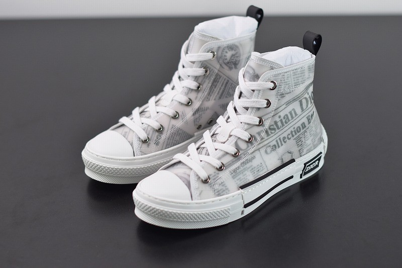 Dior B23 High Top Daniel Asham Newspaper Dior B23 High Top Daniel Asham Newspaper