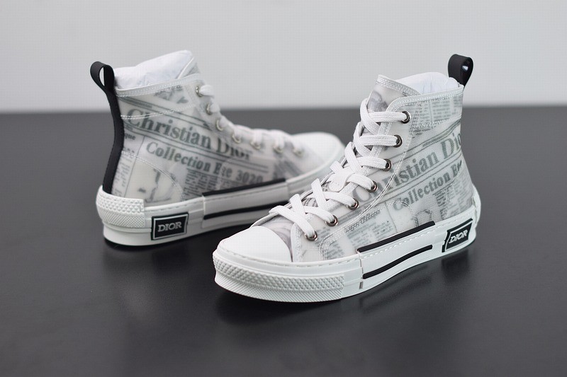 Dior B23 High Top Daniel Asham Newspaper Dior B23 High Top Daniel Asham Newspaper