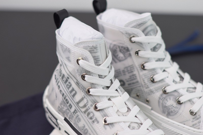 Dior B23 High Top Daniel Asham Newspaper Dior B23 High Top Daniel Asham Newspaper