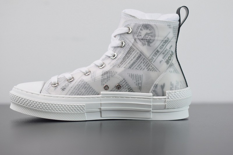 Dior B23 High Top Daniel Asham Newspaper Dior B23 High Top Daniel Asham Newspaper