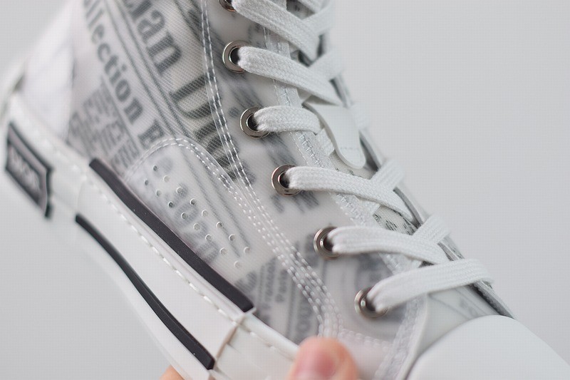 Dior B23 High Top Daniel Asham Newspaper Dior B23 High Top Daniel Asham Newspaper