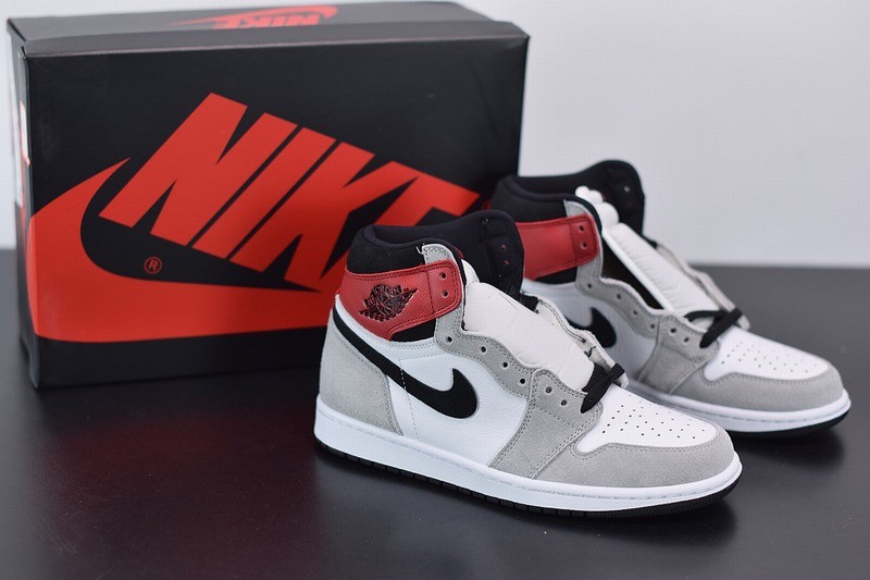 Jordan 1 Retro High Light Smoke Grey Jordan 1 Retro High Light Smoke Grey