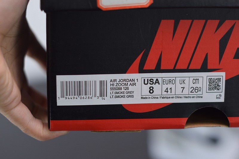 Jordan 1 Retro High Light Smoke Grey Jordan 1 Retro High Light Smoke Grey