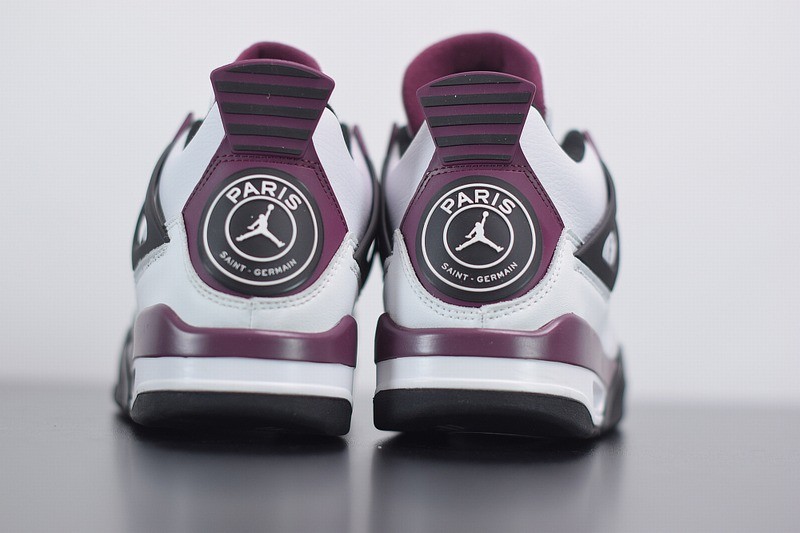 Jordan 4 Retro PSG Neutral Grey Bordeaux Jordan 4 Retro PSG Neutral Grey Bordeaux