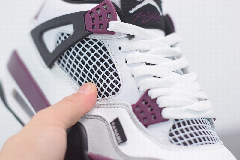 Jordan 4 Retro PSG Neutral Grey Bordeaux Jordan 4 Retro PSG Neutral Grey Bordeaux