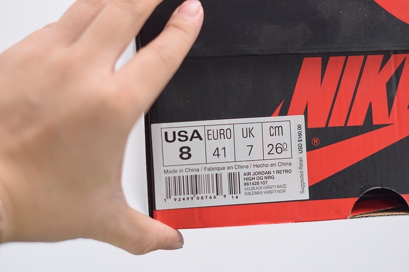 Jordan1 Retro High Not for Resale Varsity Maize Jordan1 Retro High Not for Resale Varsity Maize