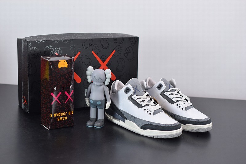 Jordan 3 Retro Kaws Light Grey Jordan 3 Retro Kaws Light Grey