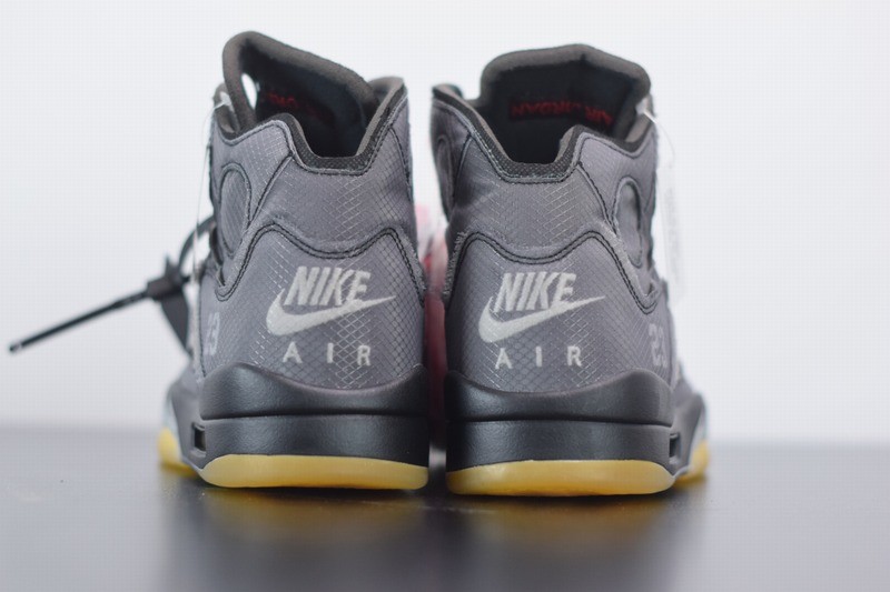 Jordan 5 Retro Off-White Black Jordan 5 Retro Off-White Black
