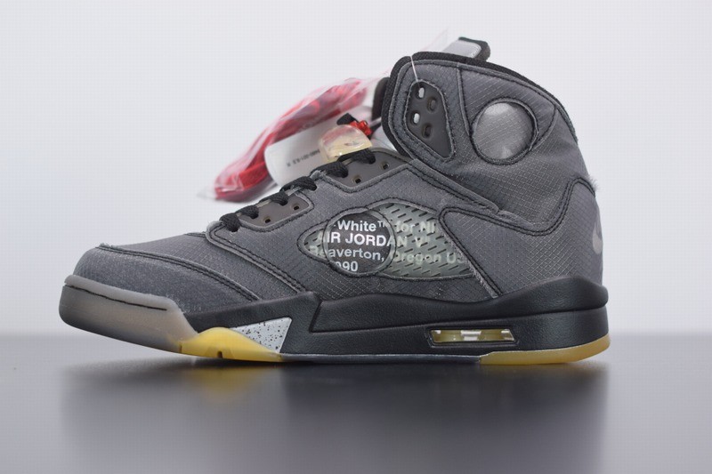Jordan 5 Retro Off-White Black Jordan 5 Retro Off-White Black
