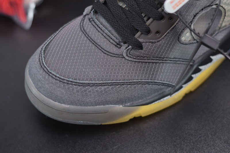 Jordan 5 Retro Off-White Black Jordan 5 Retro Off-White Black