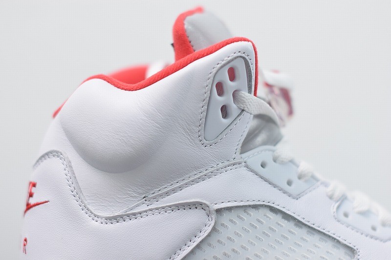 Jordan 5 Retro Fire Red Silver Tongue Jordan 5 Retro Fire Red Silver Tongue