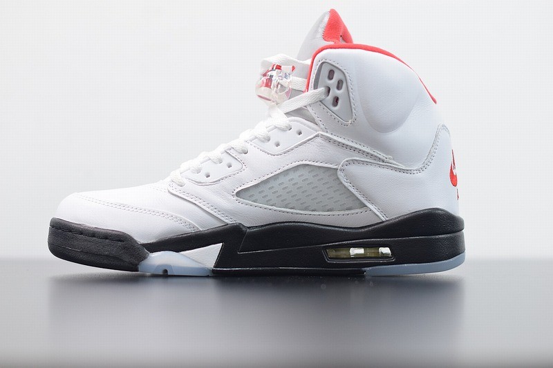 Jordan 5 Retro Fire Red Silver Tongue Jordan 5 Retro Fire Red Silver Tongue