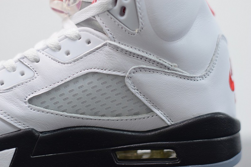 Jordan 5 Retro Fire Red Silver Tongue Jordan 5 Retro Fire Red Silver Tongue
