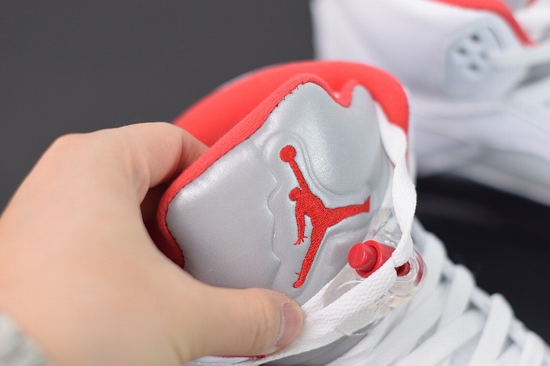 Jordan 5 Retro Fire Red Silver Tongue Jordan 5 Retro Fire Red Silver Tongue