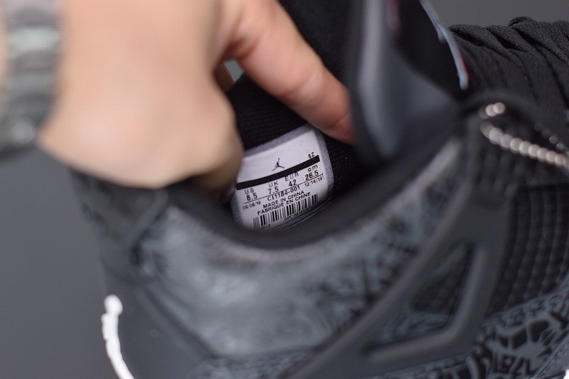 Jordan 4 Retro Laser Black Gum Jordan 4 Retro Laser Black Gum