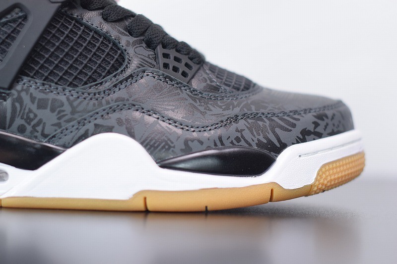 Jordan 4 Retro Laser Black Gum Jordan 4 Retro Laser Black Gum