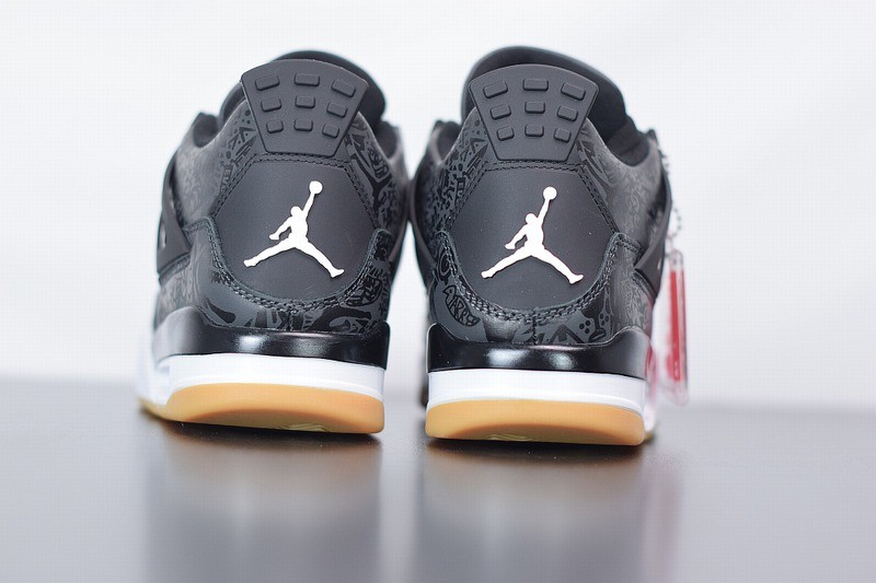 Jordan 4 Retro Laser Black Gum Jordan 4 Retro Laser Black Gum