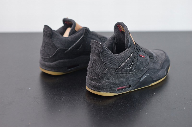Jordan 4 Retro Levi's Black Jordan 4 Retro Levi's Black