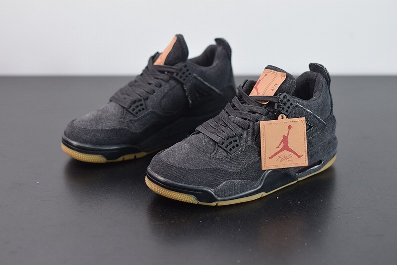 Jordan 4 Retro Levi's Black Jordan 4 Retro Levi's Black