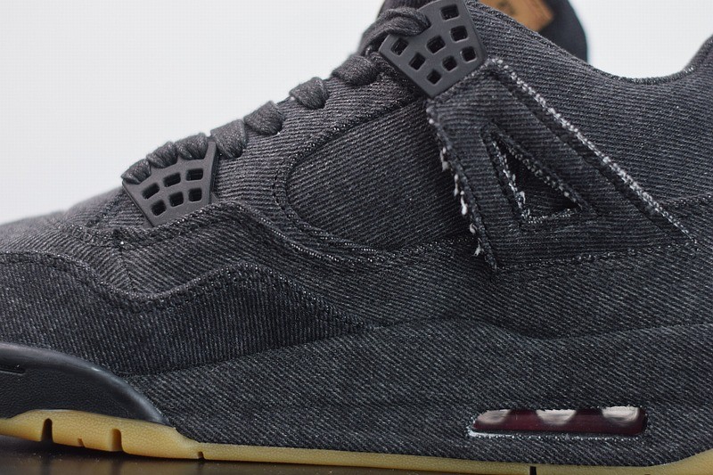 Jordan 4 Retro Levi's Black Jordan 4 Retro Levi's Black