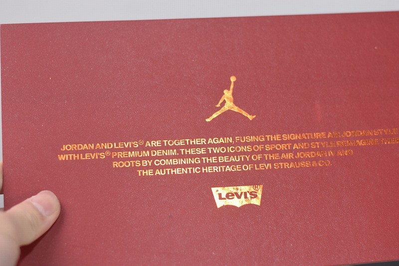 Jordan 4 Retro Levi's Denim Jordan 4 Retro Levi's Denim