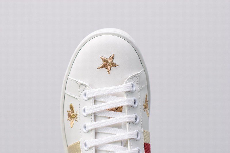 Gucci Ace Fold Down Bee and Stars Gucci Ace Fold Down Bee and Stars