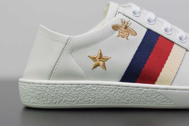 Gucci Ace Fold Down Bee and Stars Gucci Ace Fold Down Bee and Stars