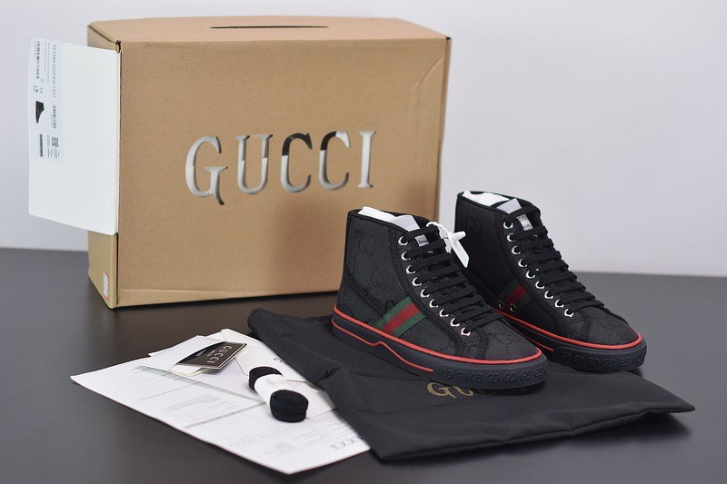 Gucci Off The Grid High Top Black GG Gucci Off The Grid High Top Black GG