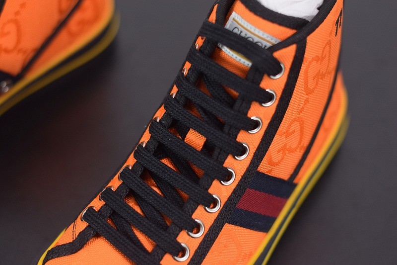 Gucci Off The Grid High Top Orange GG Gucci Off The Grid High Top Orange GG