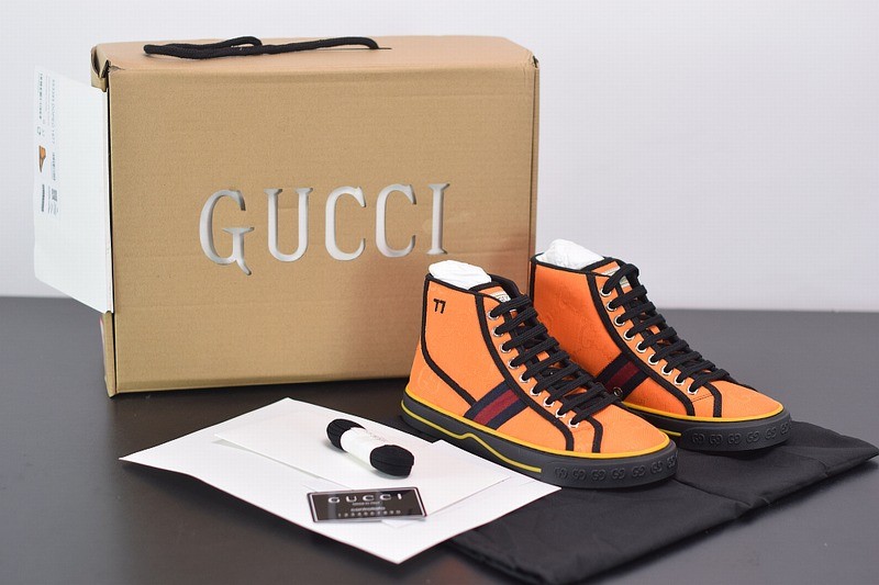 Gucci Off The Grid High Top Orange GG Gucci Off The Grid High Top Orange GG