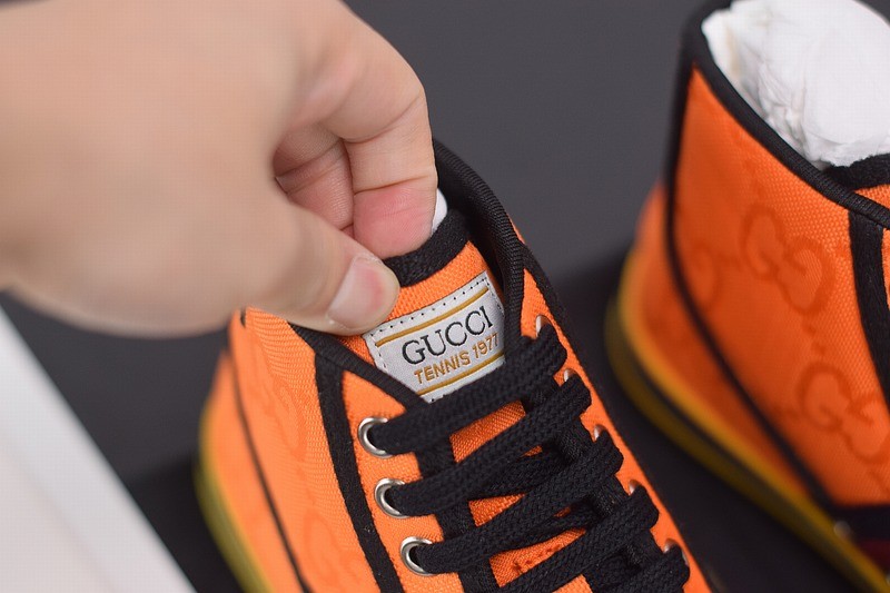 Gucci Off The Grid High Top Orange GG Gucci Off The Grid High Top Orange GG