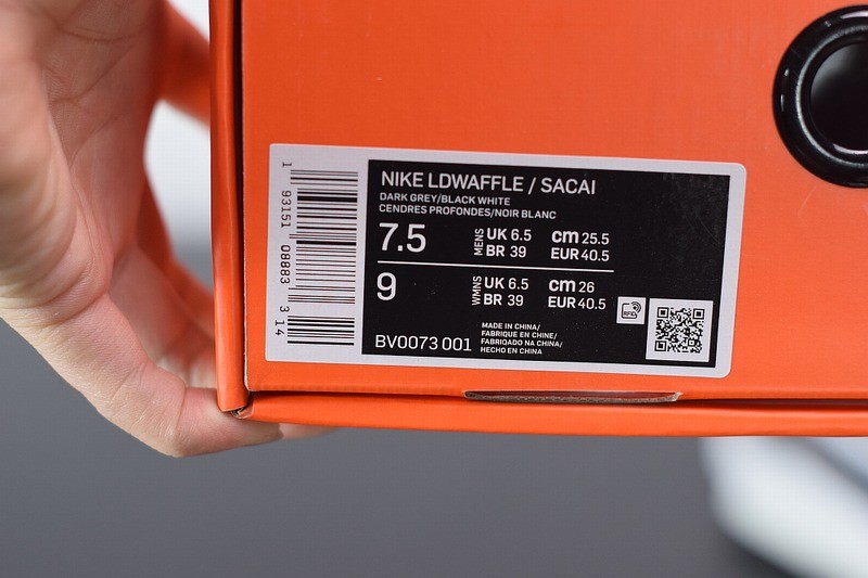 Nike LD Waffle sacai Black Nike LD Waffle sacai Black