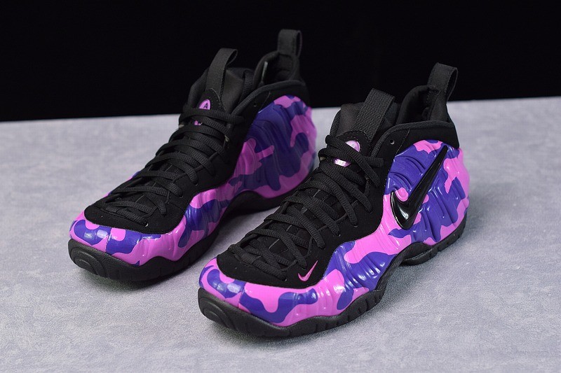 Nike Air Foamposite Pro Purple Camo Nike Air Foamposite Pro Purple Camo